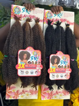 Soku 3x pre- fluffed poppin twist