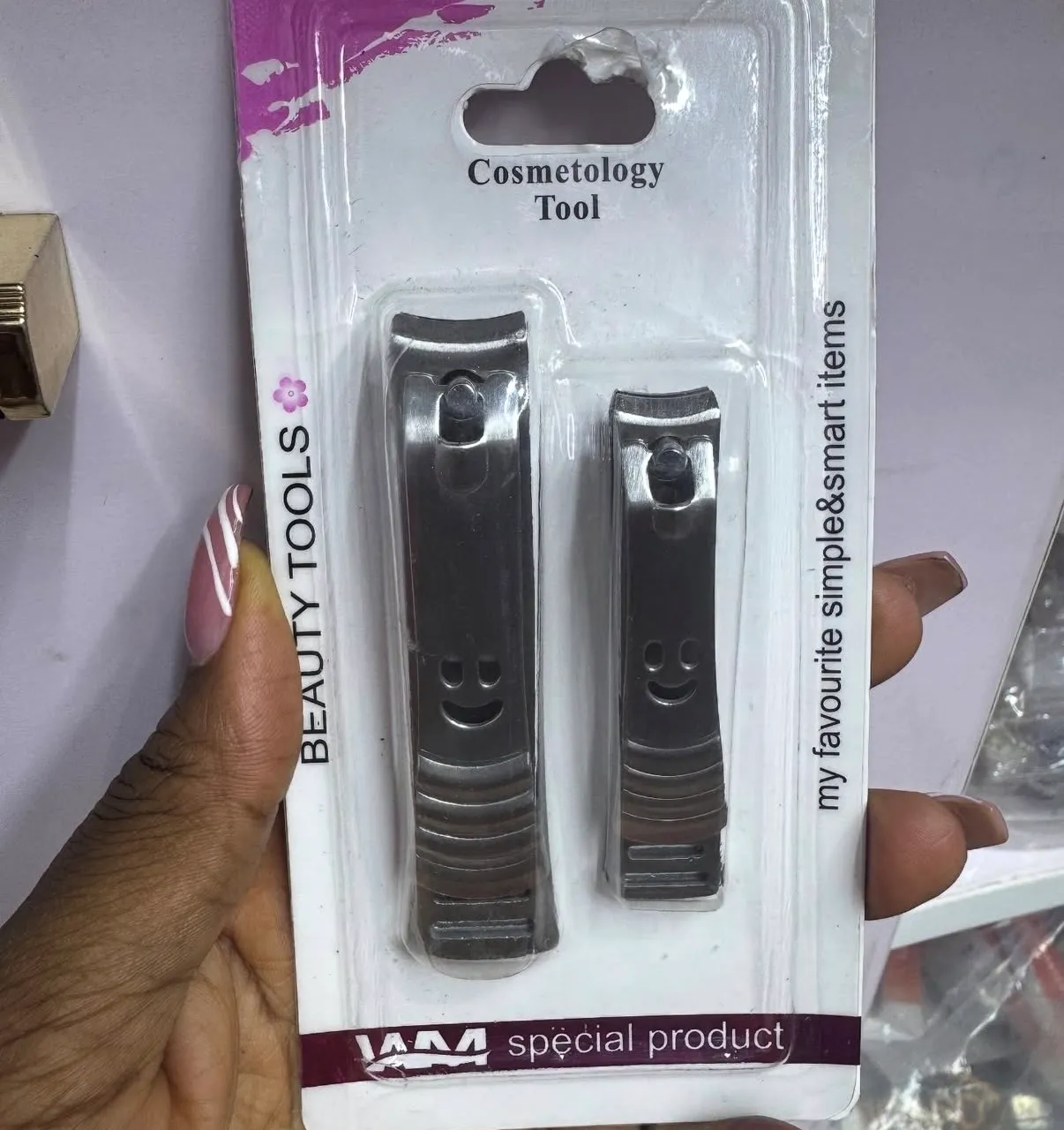 Professional stainless steel nail clippers set