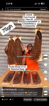 Crave Ponytail Color 30