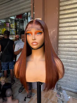 Wig Clara 5x5 Closure SDD Ginger Brown