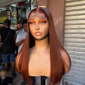 Wig Clara 5x5 Closure SDD Ginger Brown