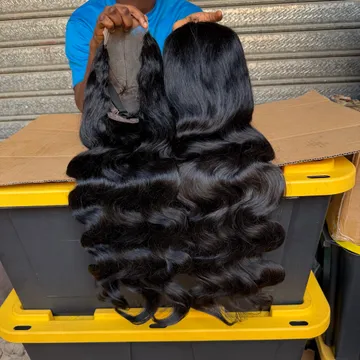 Wig Nora 5x5 Body Wave Human Hair Blend
