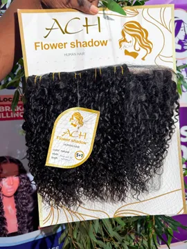ACH flower shadow pixie curls