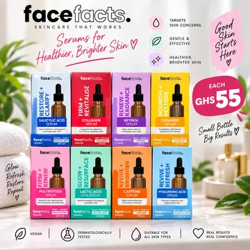 Face Facts Lactic Acid AHA Serum – 30ml