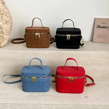 Chic Square Mini Handbag with strap Collection - With box