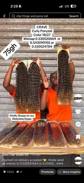 Crave Ponytail Color 1B/27
