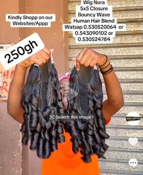Wig Nora 5x5 Bouncy Wave Blend Wig
