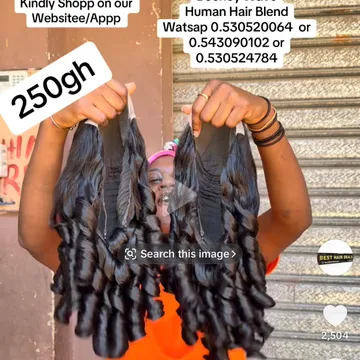 Wig Nora 5x5 Bouncy Wave Blend Wig