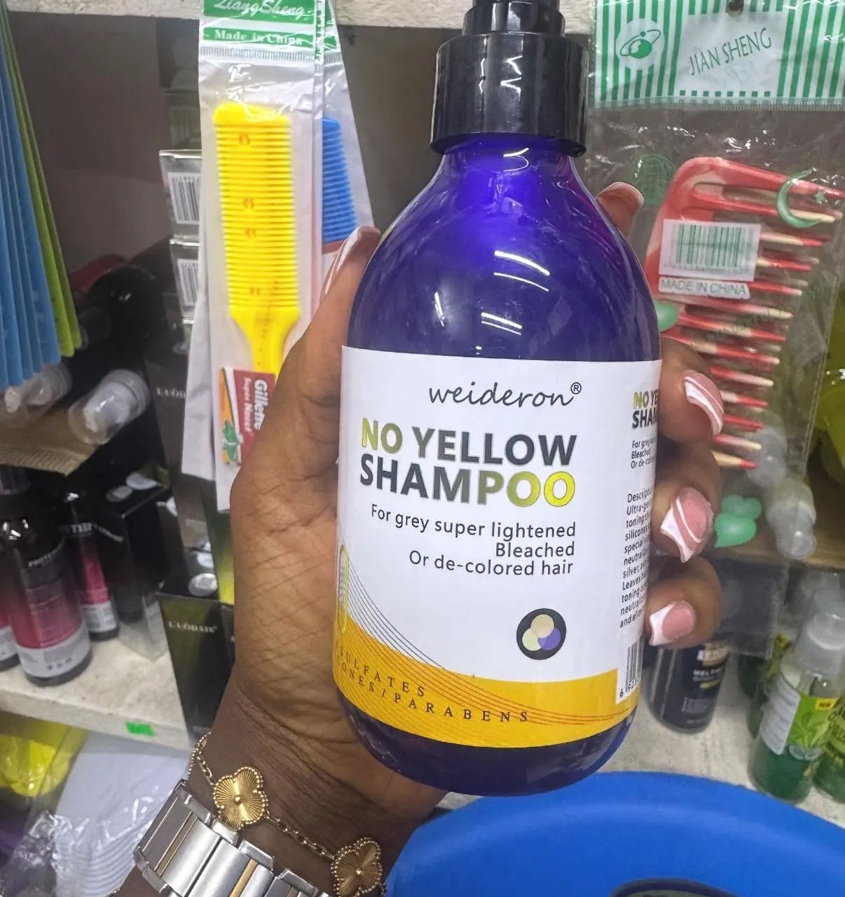 No Yellow Shampoo