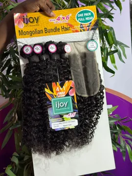 IJOY KINKY CURLY 4X6 CLOSURE