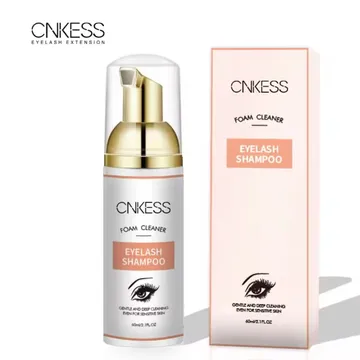 CNKESS Eyelash Extension Foam Cleaner Shampoo 60ml