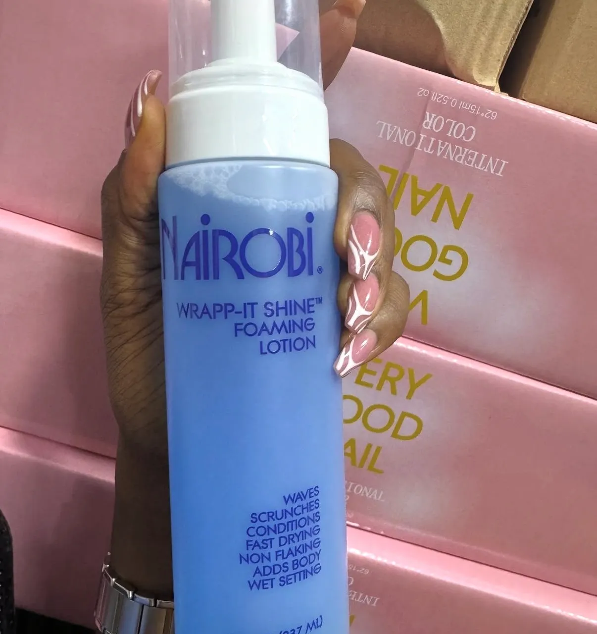 Nairobi Wrap Foam Lotion