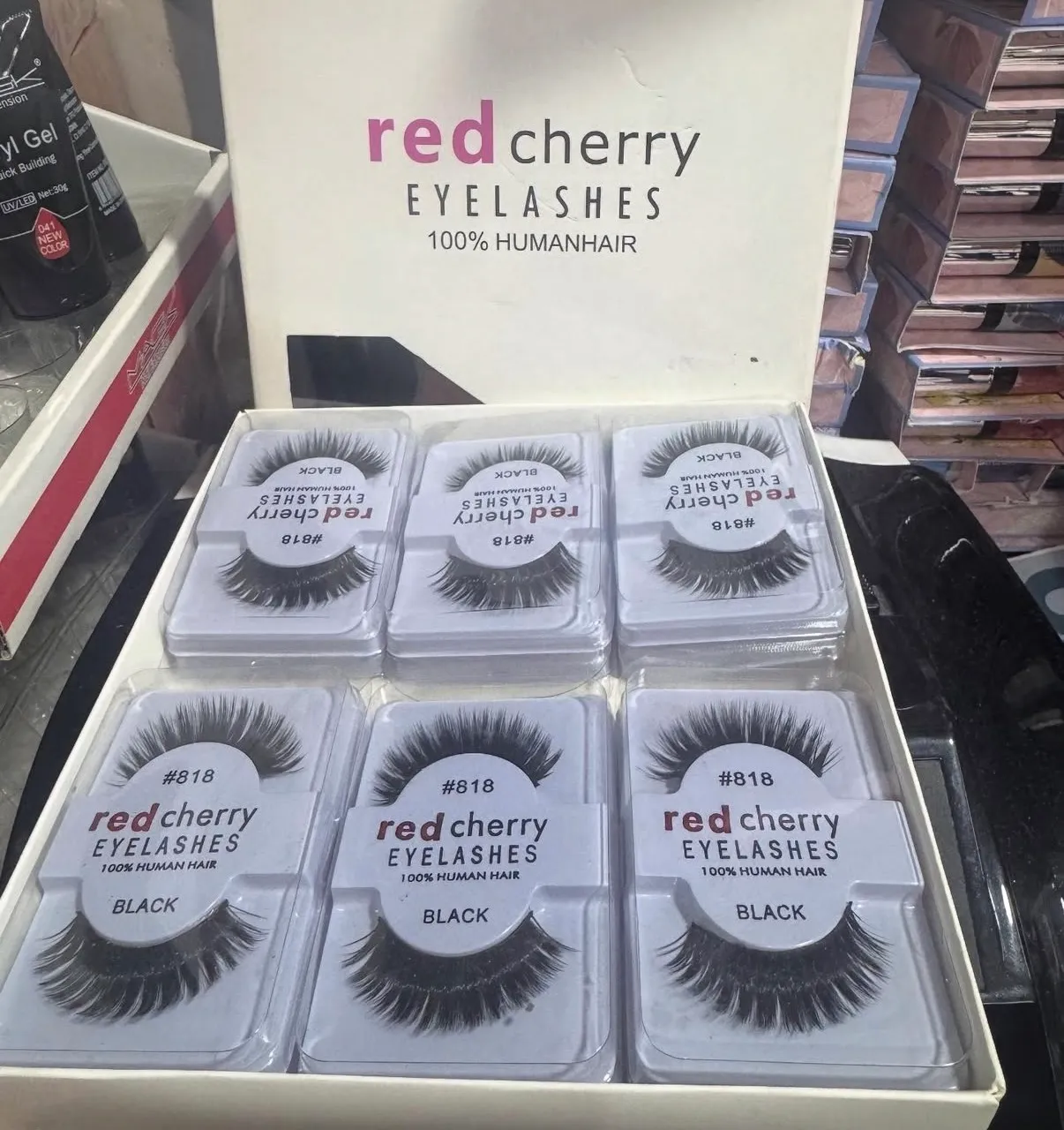 Red Cherry 12pcs strip lash set