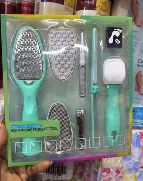 8 pc Pedicure Set