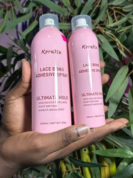 Keratin lace bond Adhesive spray