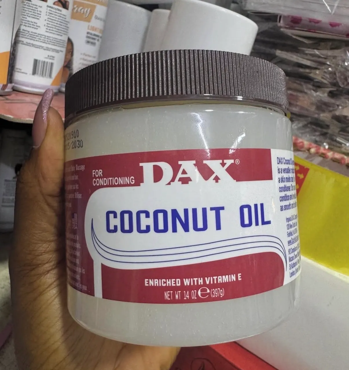 DAX Conditioning Coconut Oil