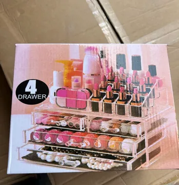 4 Drawer Cosmetic Storage