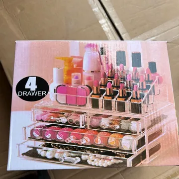 4 Drawer Cosmetic Storage
