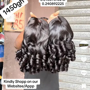 Luxury Bounce 5x5 Closure SDD Bouncy Wig