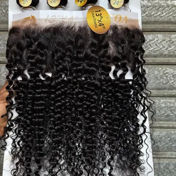 Cocoa Wet Curls With 13x4 Frontal