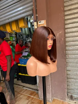 Wig Kelly Kim K Brown Bone Straight
