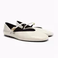 Off White Flat Full Shoe OWFFS