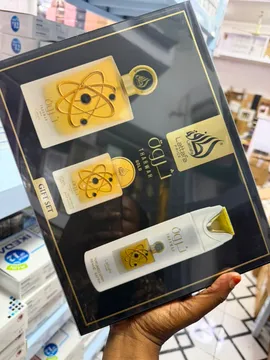 Lattafa Pride Tharwah Gold Gift Set Eau de Parfum Deodorant Spray