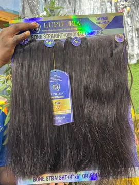 Euphoria bone straight natural color