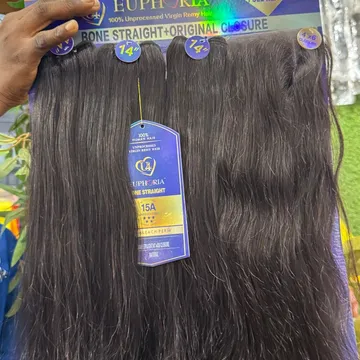 Euphoria bone straight natural color