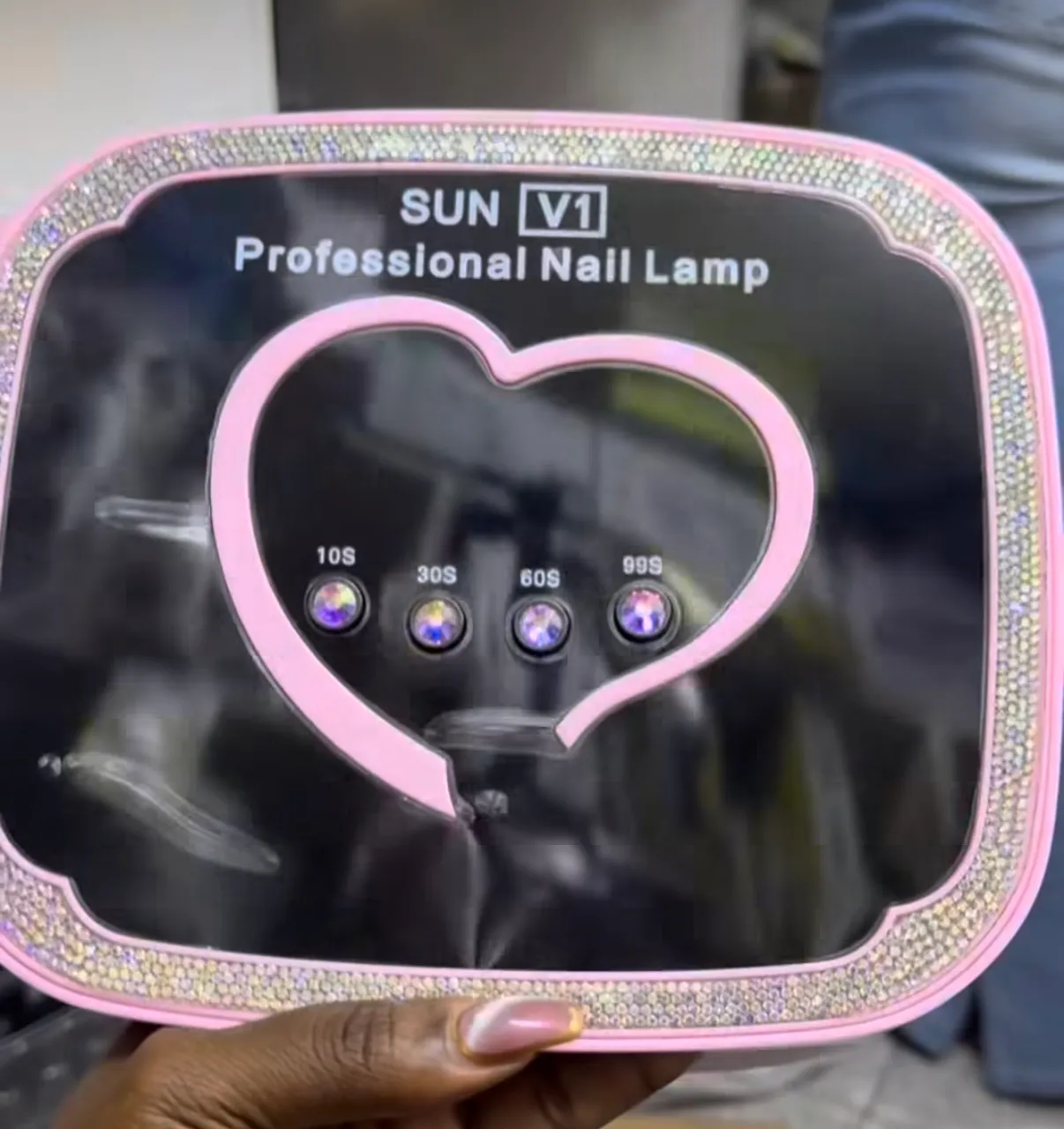 Rhinestone Cordless Nail Lamp