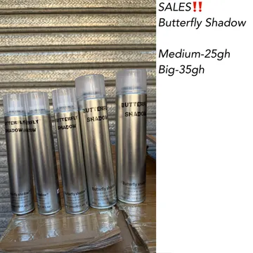 Butterfly Shadow Hair Spray