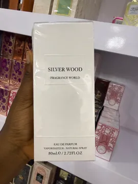 Silver Wood Fragrance World Eau De Parfum 80ml Natural Spray