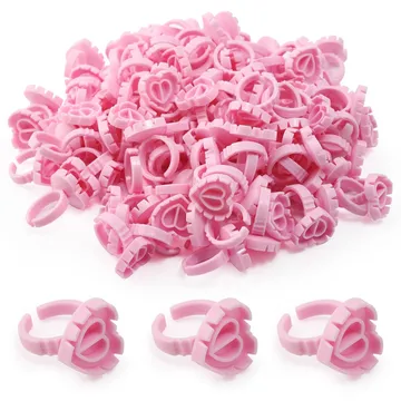 Glue pigment rings