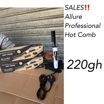 Allure Professional Hot Comb Extra Hot 🔥🔥🔥