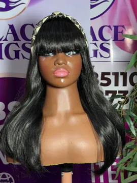 Lida fiber fringe wig cap