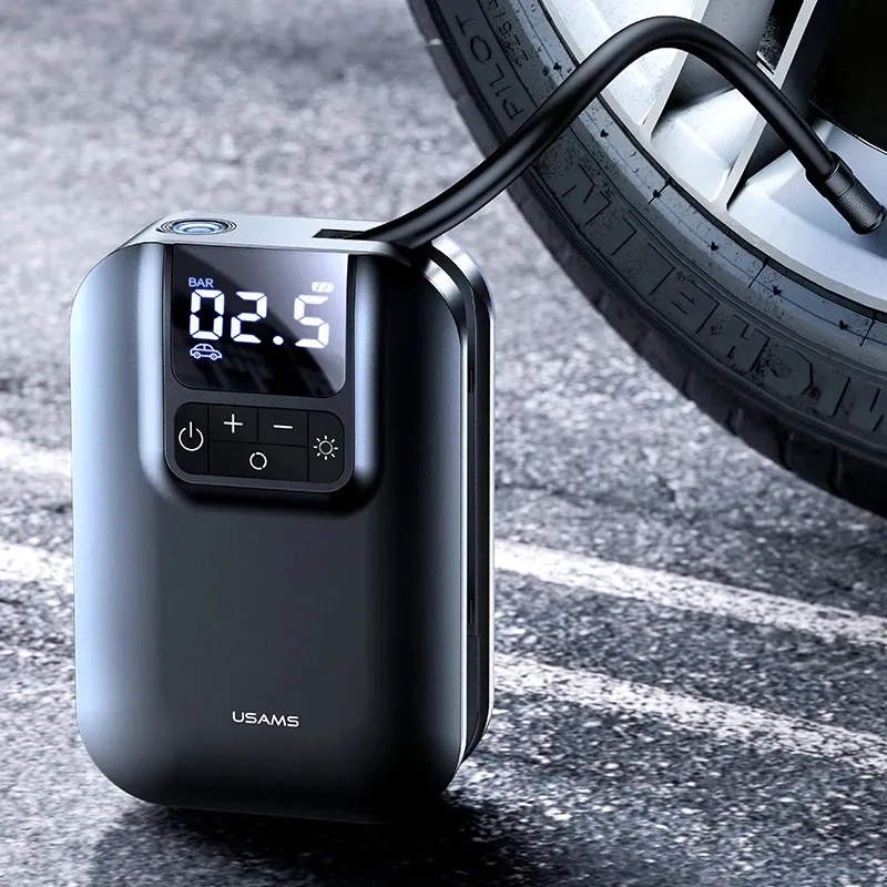 Mini Digital Car Tire Inflator Rechargeable