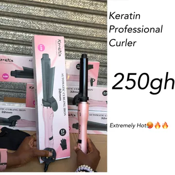 Keratin Professional Rotating Curler