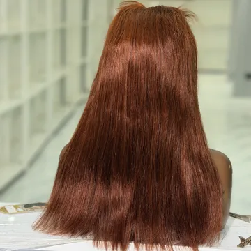 Gifty Ginger Stw Grade 11 13by4 frontal 💯 Human hair Very soft in texture None of the hair comes styled