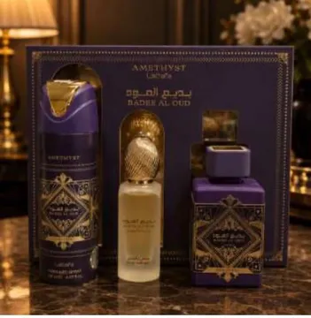 Amethyst Perfume Gift Set Lattafa
