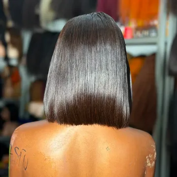 Lucky 13*4 Double drawn STW. 💯 human hair, very soft. Can be bleached,dyed and permed.