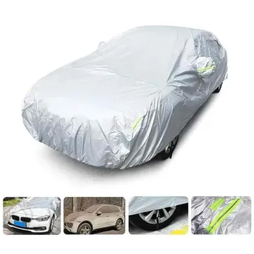 Universal Car Cover Sun UV Dust Resistant Protection Cover for Sedan