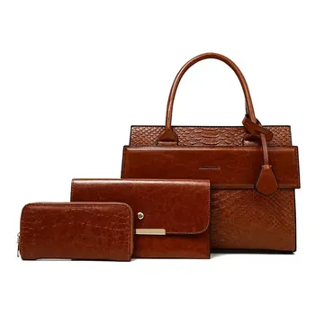 Brown Square 2 Midi Bag