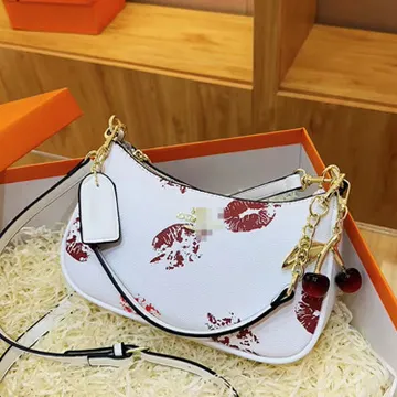 Coach Teri Bag in box - With long straps and Cherry 🍒