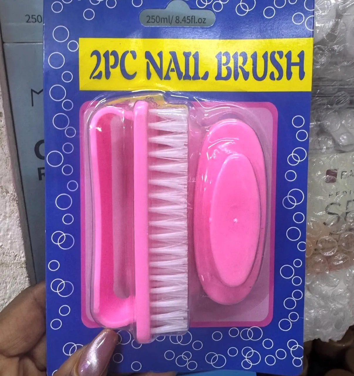 2 pcs Nail Brush Set
