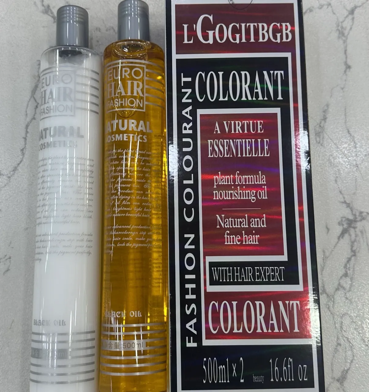 Colorant black shampoo dye