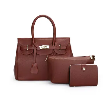 Brown Hermes Large Capacity 3 In Bag