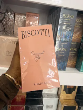 Biscotti Caramel Pop Perfume by Khadlaj