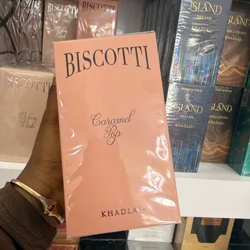 Biscotti Caramel Pop Perfume by Khadlaj