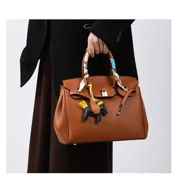 Brown Hermes With Scarf 2 In 1 Bsg