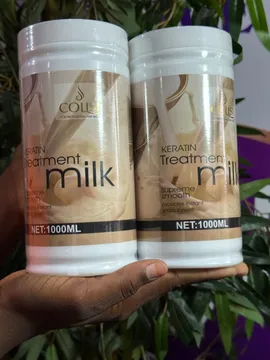 Keratin treatment milk
